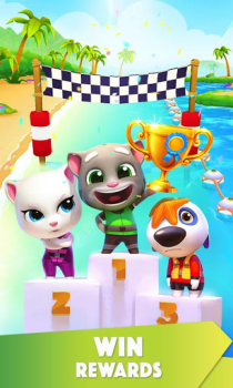 İndir Talking Tom Jetski 2 Gündelik Android için Ekran görüntüsü 6