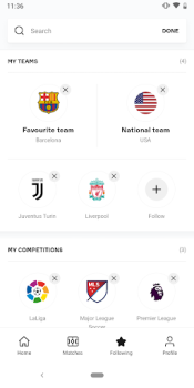 İndir OneFootball - Soccer Scores Spor Android için Ekran görüntüsü 3