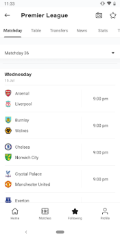 İndir OneFootball - Soccer Scores Spor Android için Ekran görüntüsü 5