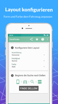 İndir DentFinder - PDR Lampe Arabalar ve Ulaşım Android için Ekran görüntüsü 2