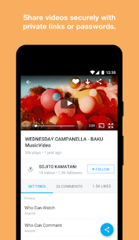 İndir Vimeo Eğlence Android için Ekran görüntüsü 4