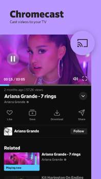 İndir Dailymotion Eğlence Android için Ekran görüntüsü 2