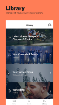 İndir Dailymotion Eğlence Android için Ekran görüntüsü 4