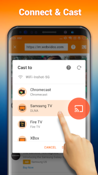 İndir Şuraya yayınla TV: Chromecast Video oynatıcılar ve düzenleyiciler Android için Ekran görüntüsü 3