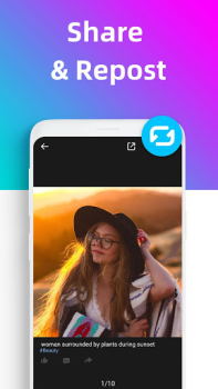 İndir Instagram için video indirme Video oynatıcılar ve düzenleyiciler Android için Ekran görüntüsü 3