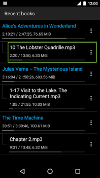 İndir Simple Audiobook Player Müzik ve Ses Android için Ekran görüntüsü 5