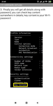İndir CMD Command Prompt 100+ Best Commands Eğitim Android için Ekran görüntüsü 5
