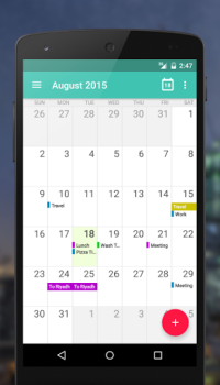 İndir Etar - OpenSource Calendar İş Android için Ekran görüntüsü 3