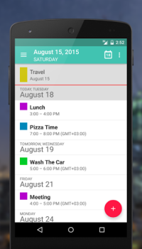 İndir Etar - OpenSource Calendar İş Android için Ekran görüntüsü 5