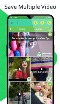 İndir Status Download - Video Saver İş Android için Ekran görüntüsü 2