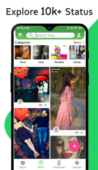 İndir Status Download - Video Saver İş Android için Ekran görüntüsü 3