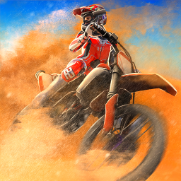 Logo Gerçek Motor Off Road Yarışı