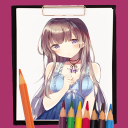 İndir  Anime Kız Boyama Kitabı