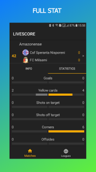 İndir 365 score: App livescore. Spor Android için Ekran görüntüsü 3