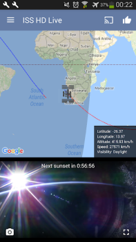 İndir ISS Live Now Eğitim Android için Ekran görüntüsü 4