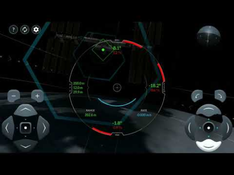 İndir SpaceX Dragon to ISS Docking Simülatörler Android için Ekran görüntüsü 8