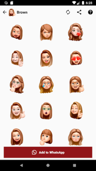 İndir Emoji and Memoji Sticker Maker Özelleştirme Android için Ekran görüntüsü 2