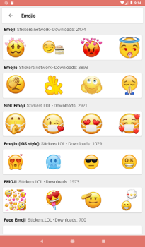 İndir Emoji and Memoji Sticker Maker Özelleştirme Android için Ekran görüntüsü 4