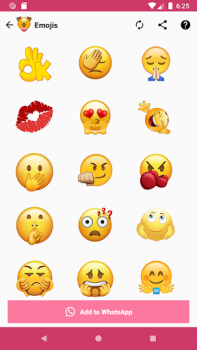 İndir Emoji and Memoji Sticker Maker Özelleştirme Android için Ekran görüntüsü 6
