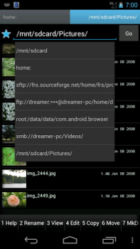 İndir Ghost Commander File Manager Araçlar Android için Ekran görüntüsü 2