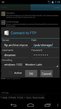 İndir Ghost Commander File Manager Araçlar Android için Ekran görüntüsü 3