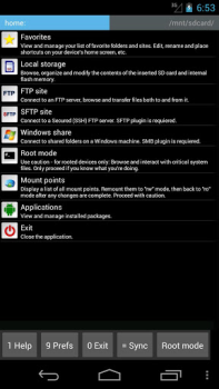 İndir Ghost Commander File Manager Araçlar Android için Ekran görüntüsü 4