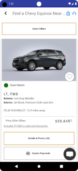 İndir Chevrolet Equinox Arabalar ve Ulaşım Android için Ekran görüntüsü 3