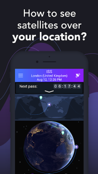 İndir Satellite Tracker by Star Walk Araçlar Android için Ekran görüntüsü 4