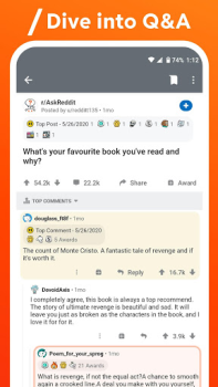 İndir Reddit Haberler & Dergiler Android için Ekran görüntüsü 6