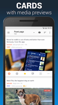 İndir Boost for reddit Haberler & Dergiler Android için Ekran görüntüsü 2