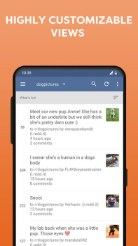 İndir BaconReader for Reddit Haberler & Dergiler Android için Ekran görüntüsü 3