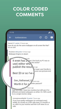 İndir BaconReader for Reddit Haberler & Dergiler Android için Ekran görüntüsü 4
