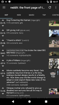 İndir rif is fun for Reddit Haberler & Dergiler Android için Ekran görüntüsü 2