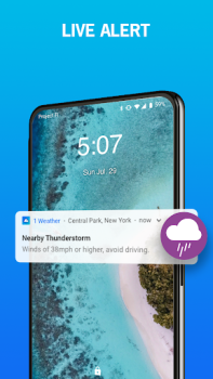 İndir 1Weather Forecasts & Radar Hava Durumu Android için Ekran görüntüsü 7