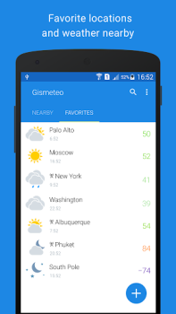 İndir Gismeteo Hava Durumu Android için Ekran görüntüsü 4