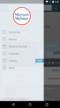 İndir Dictionary - Merriam-Webster Eğitim Android için Ekran görüntüsü 6