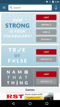 İndir Dictionary - Merriam-Webster Eğitim Android için Ekran görüntüsü 7