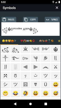 İndir Cool text and symbols Araçlar Android için Ekran görüntüsü 2