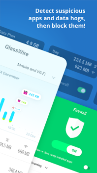 İndir GlassWire Data Usage Monitor Araçlar Android için Ekran görüntüsü 2