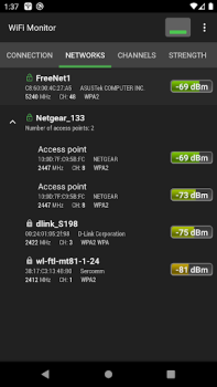 İndir WiFi Monitor: network analyzer Araçlar Android için Ekran görüntüsü 3