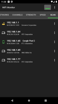 İndir WiFi Monitor: network analyzer Araçlar Android için Ekran görüntüsü 4