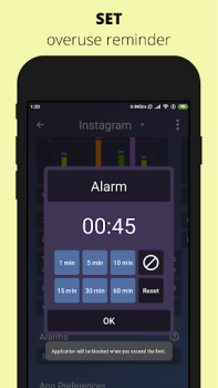İndir StayFree - Ekran Süresi Takibi İş Android için Ekran görüntüsü 2