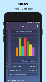 İndir StayFree - Ekran Süresi Takibi İş Android için Ekran görüntüsü 4