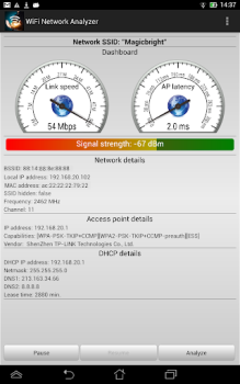 İndir WiFi Analyzer Araçlar Android için Ekran görüntüsü 7