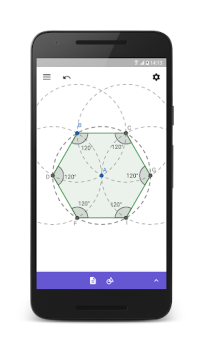 İndir GeoGebra Geometri Eğitim Android için Ekran görüntüsü 2