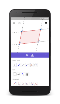 İndir GeoGebra Geometri Eğitim Android için Ekran görüntüsü 3