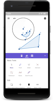 İndir GeoGebra Calculator Suite Eğitim Android için Ekran görüntüsü 5
