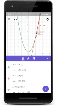 İndir GeoGebra Calculator Suite Eğitim Android için Ekran görüntüsü 7