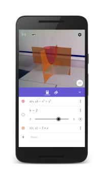 İndir GeoGebra 3D Hesap Makinesi Eğitim Android için Ekran görüntüsü 5