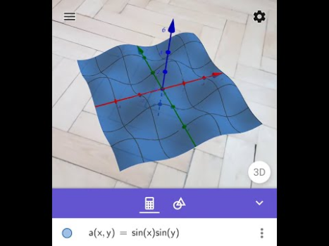 İndir GeoGebra 3D Hesap Makinesi Eğitim Android için Ekran görüntüsü 7